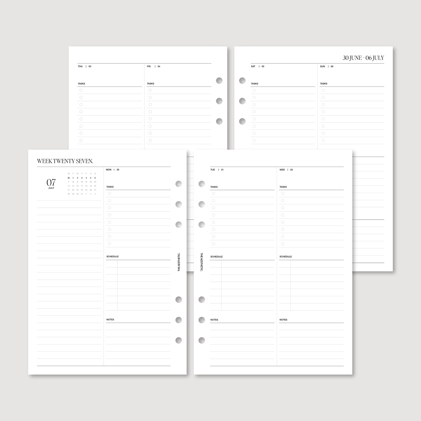 THE 2025/2026 COMPLETE PLANNER INSERTS