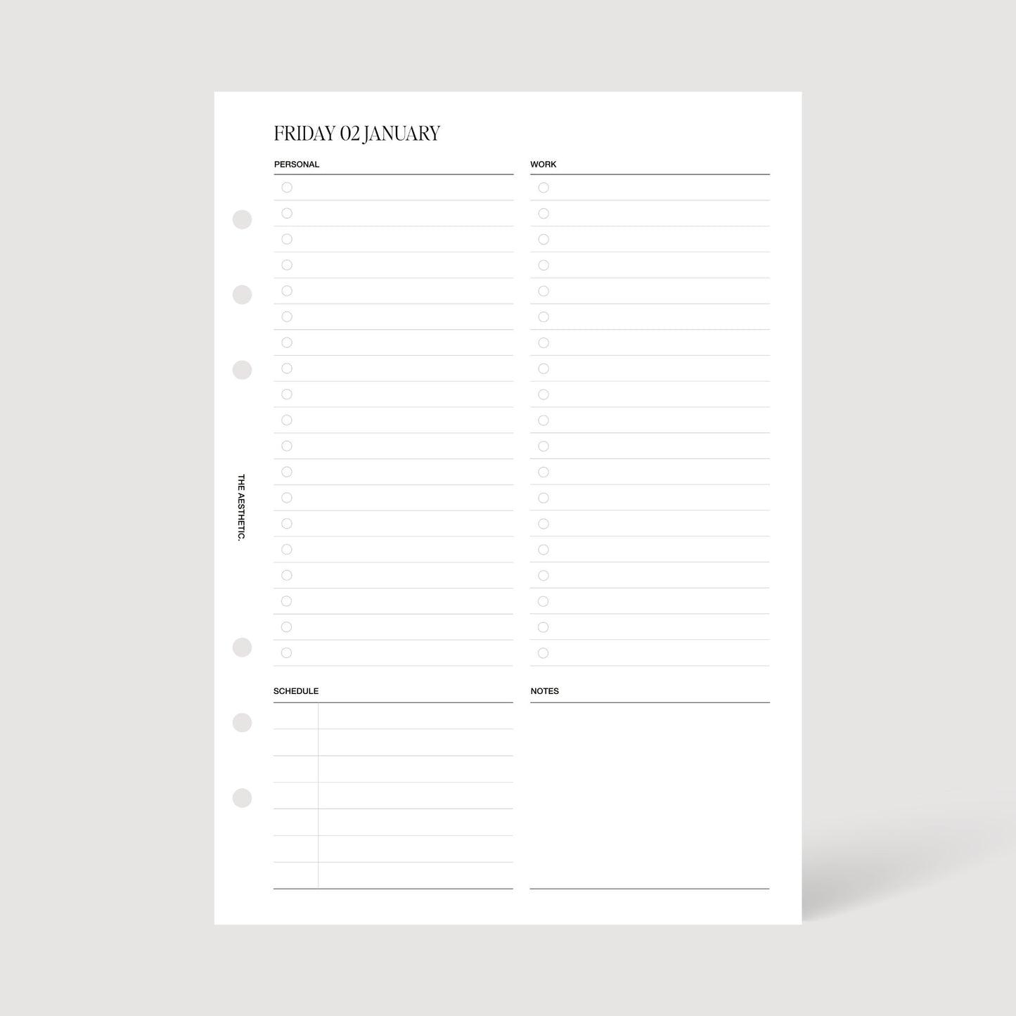2026 COMPLETE PLANNER INSERTS