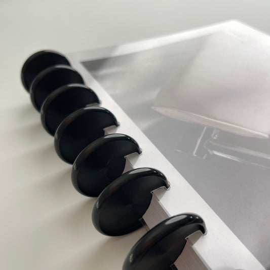 BLACK METAL PLANNER DISCS | 3 SIZES