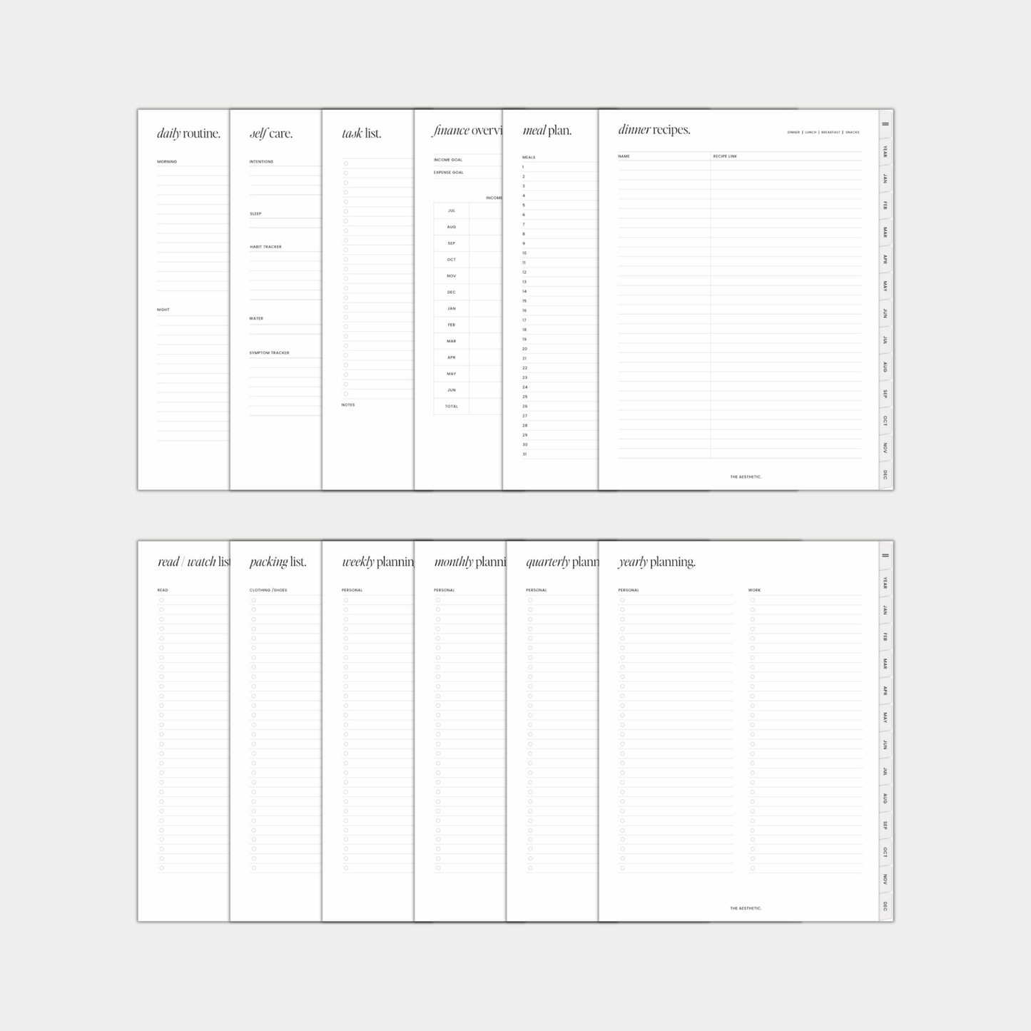 2025 Digital Planner