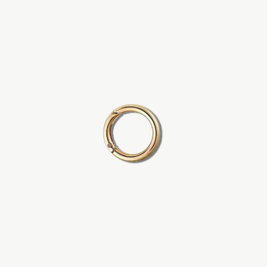 CHARM RING CLIP | SILVER + GOLD