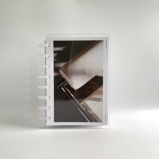 CRYSTAL CLEAR PLASTIC PLANNER COVERS