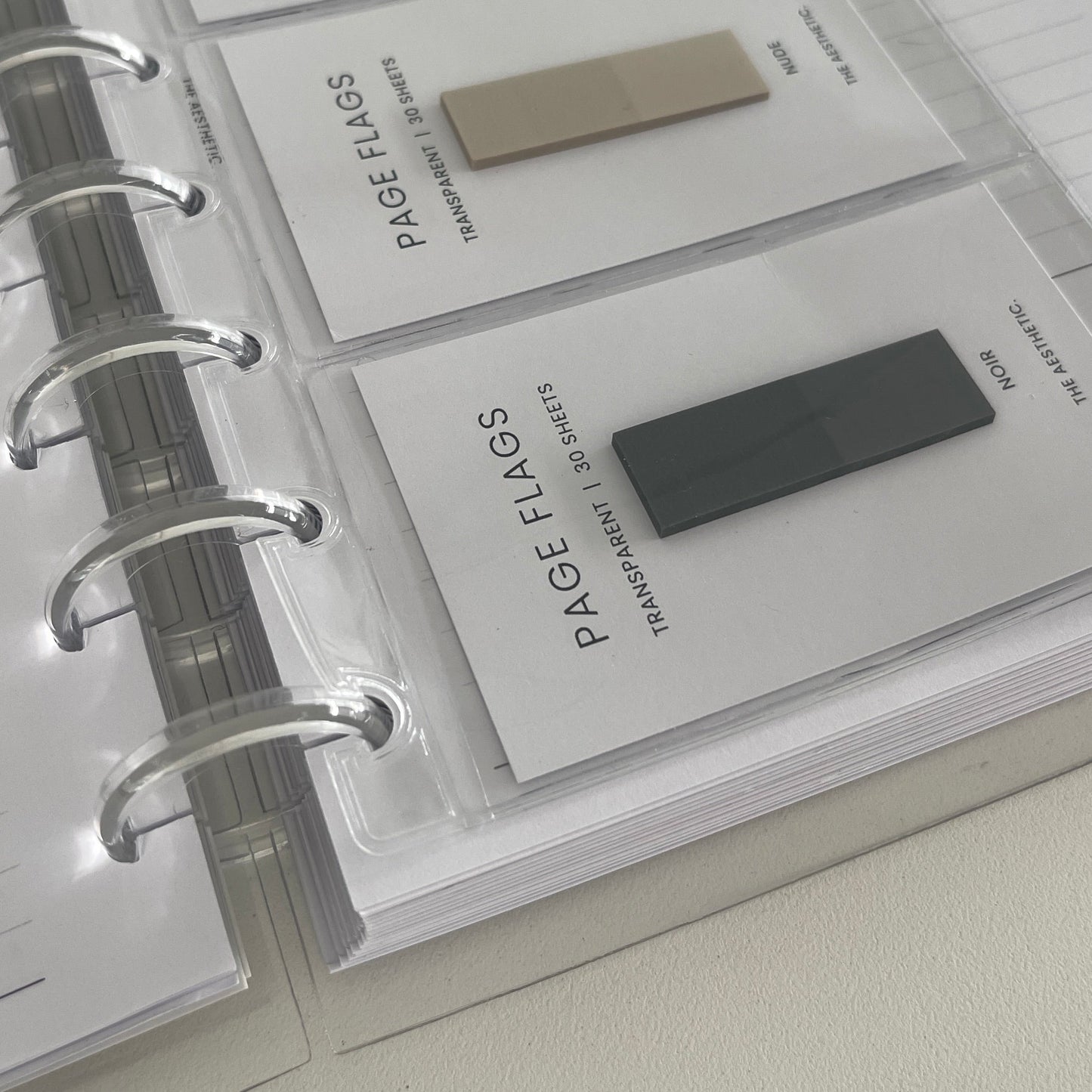 TRANSPARENT PAGE FLAGS