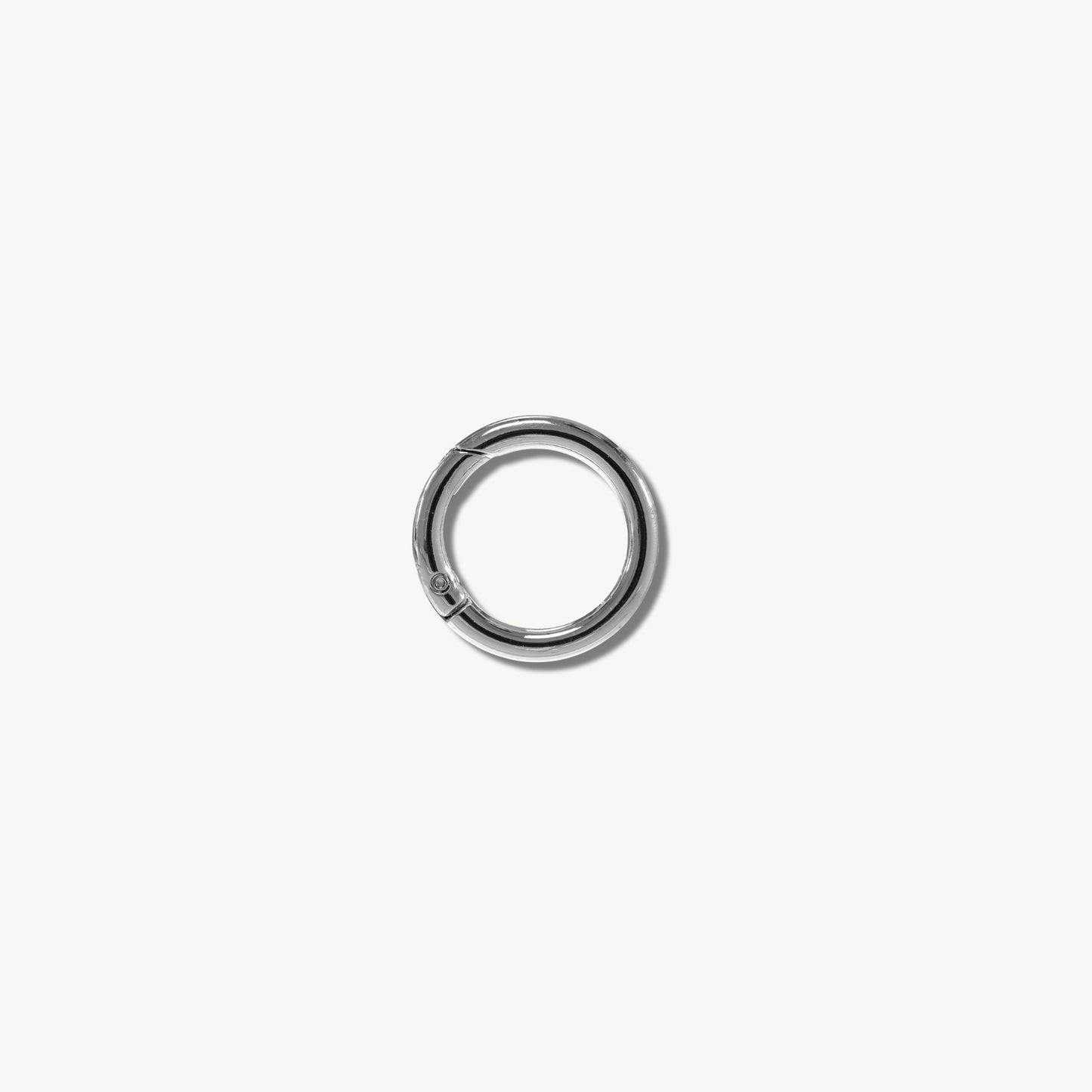CHARM RING CLIP | SILVER + GOLD