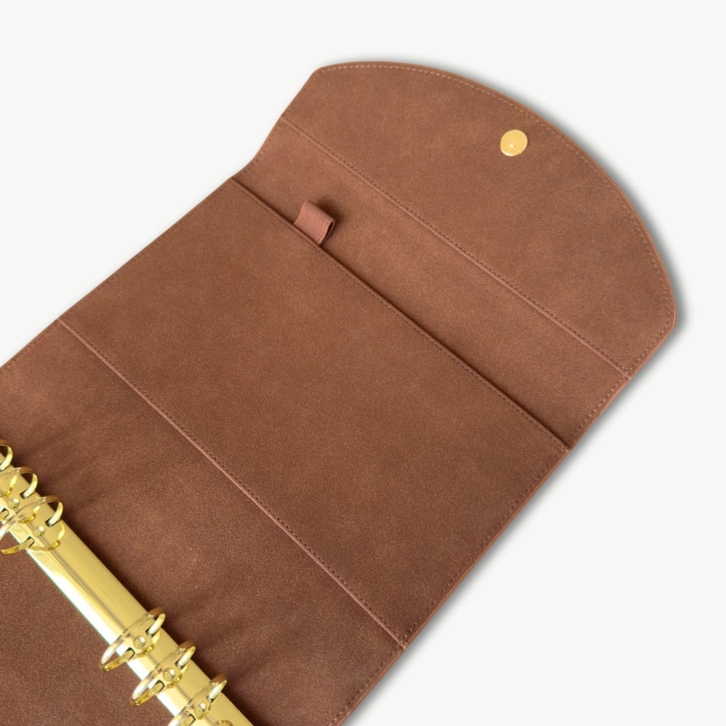 TAN SUEDE PLANNER COVER