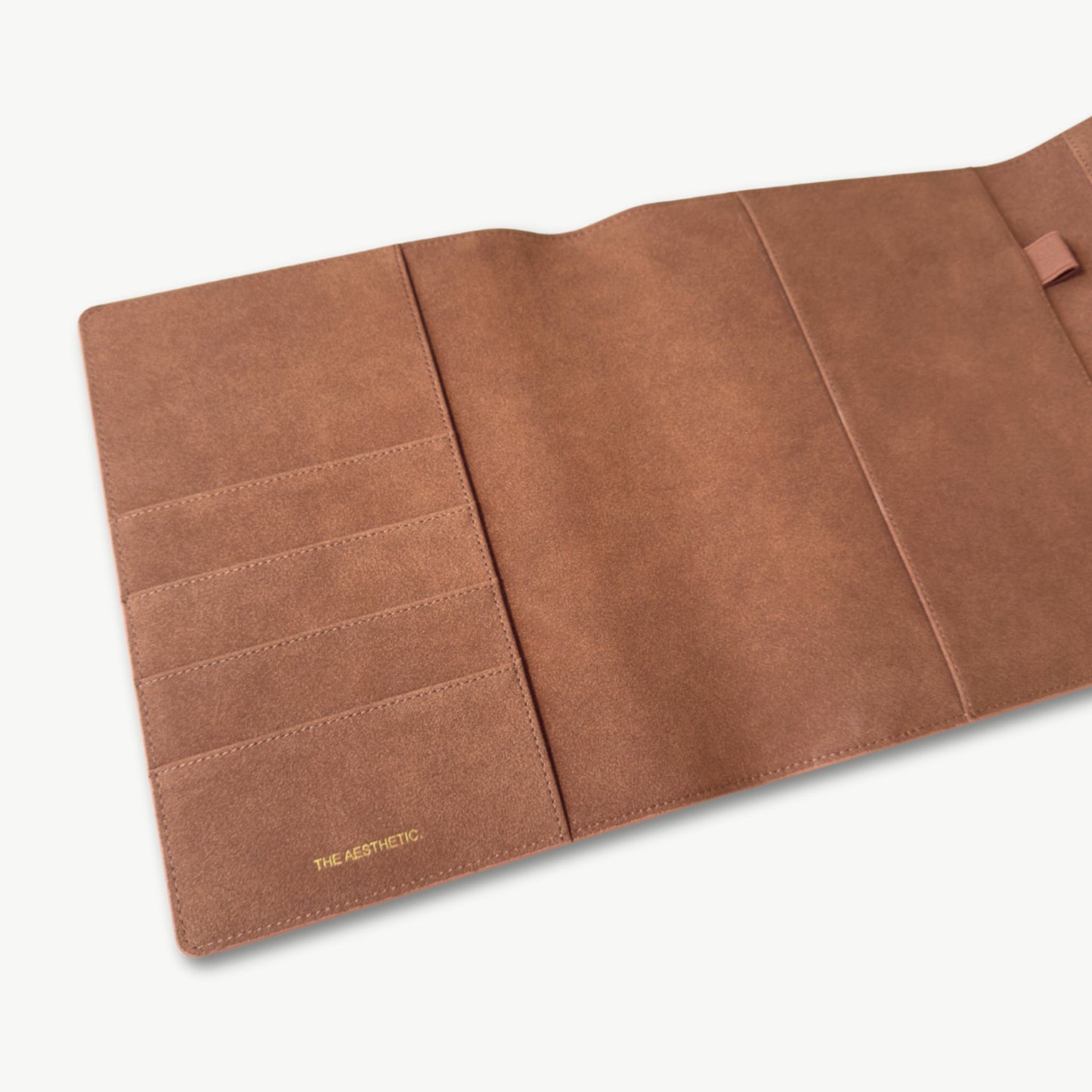 TAN SUEDE PLANNER COVER