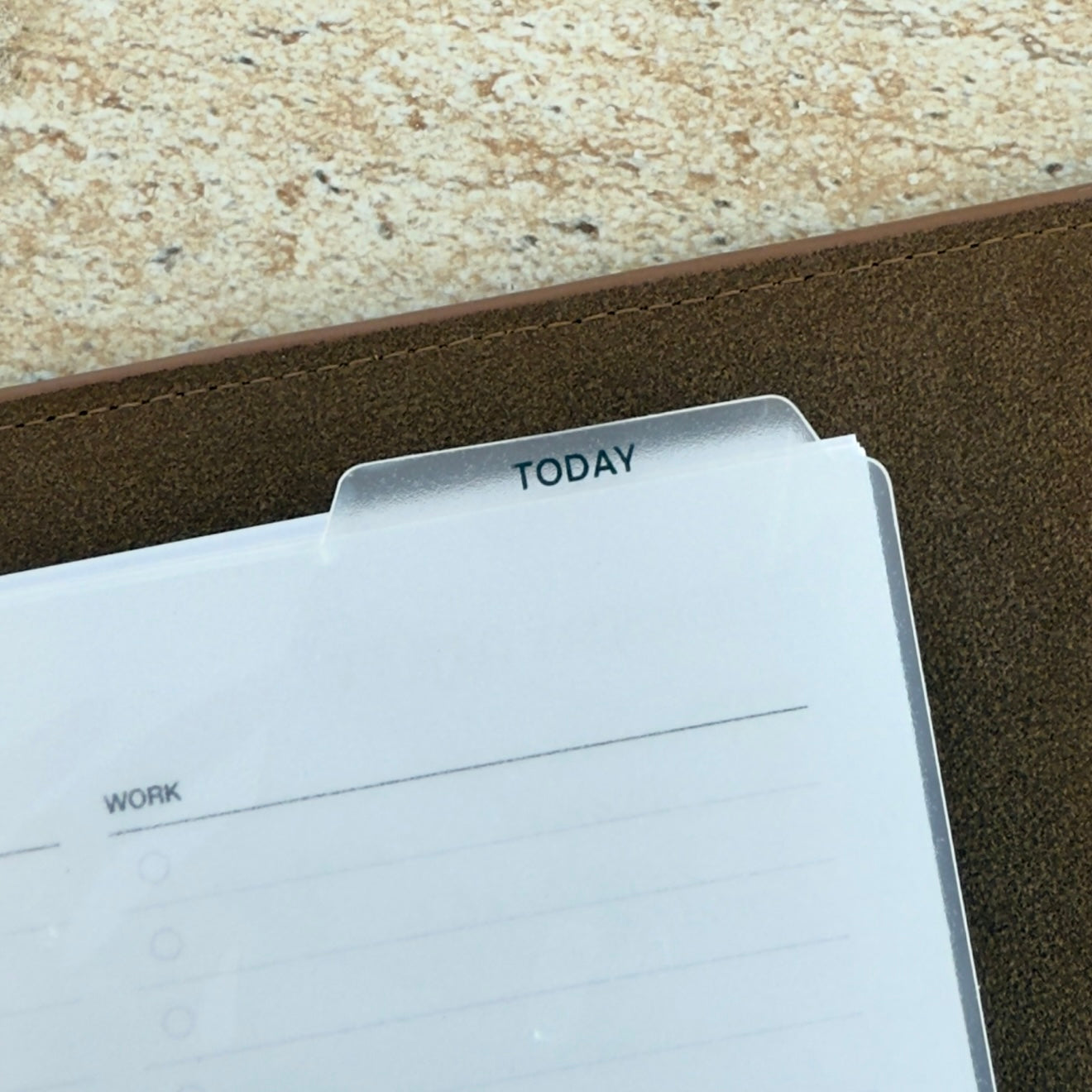 TODAY PAGE MARKER