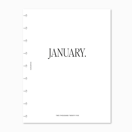 2025 Dated Monthly Planner Inserts | MO2P