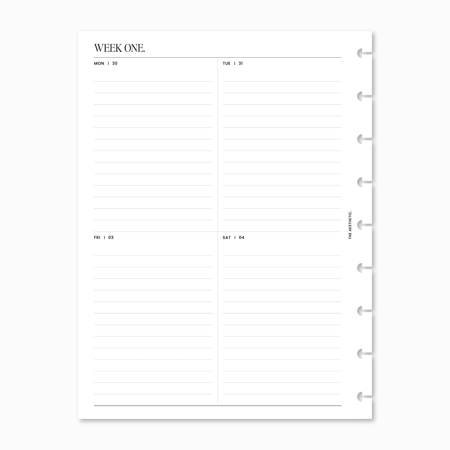 2025 Planner Bundle | Vertical Weekly