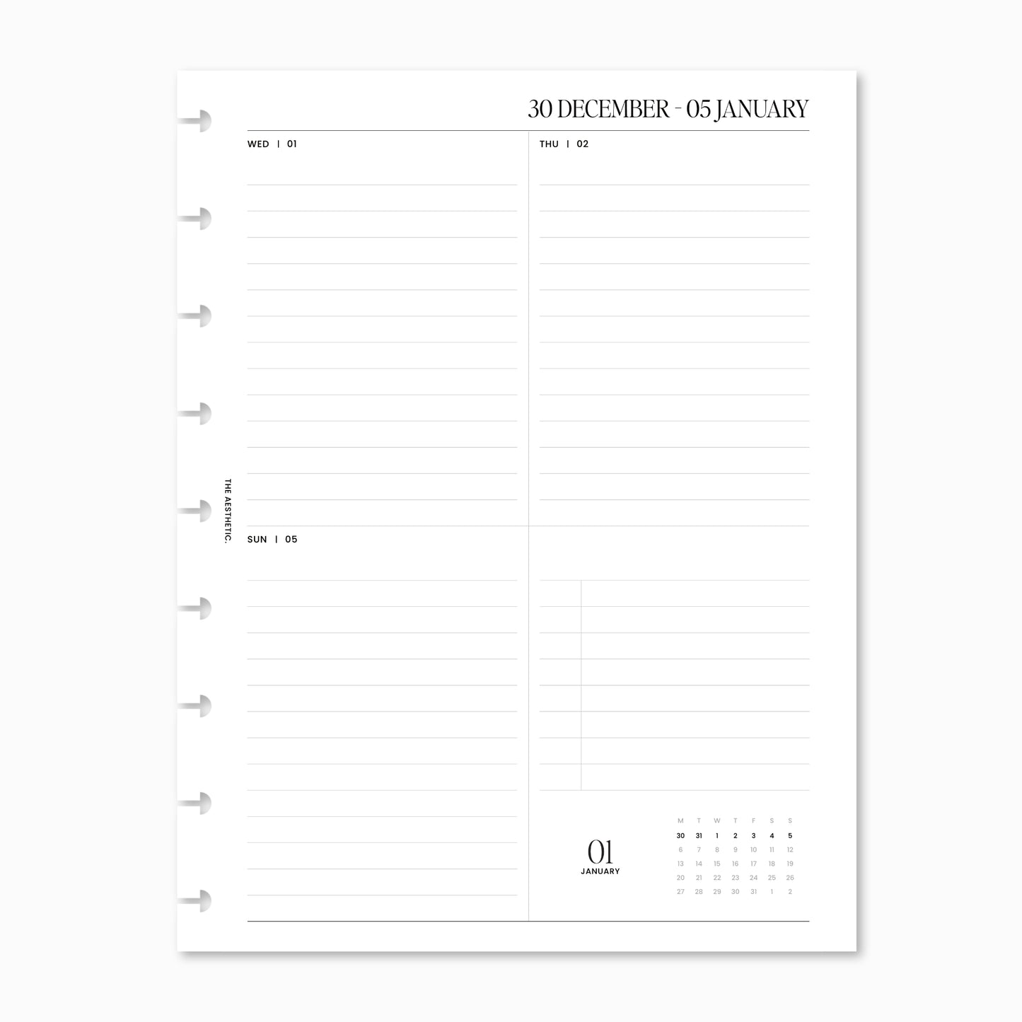 2025 Planner Bundle | Vertical Weekly