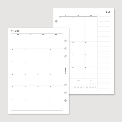 THE 2025/2026 COMPLETE PLANNER INSERTS