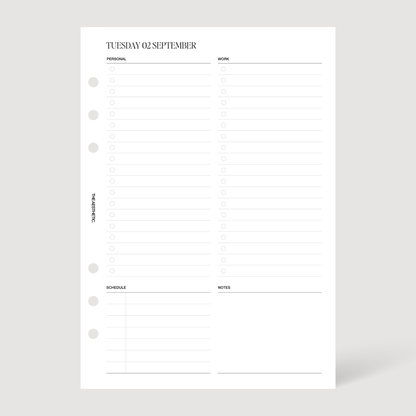 THE 2025/2026 COMPLETE PLANNER INSERTS