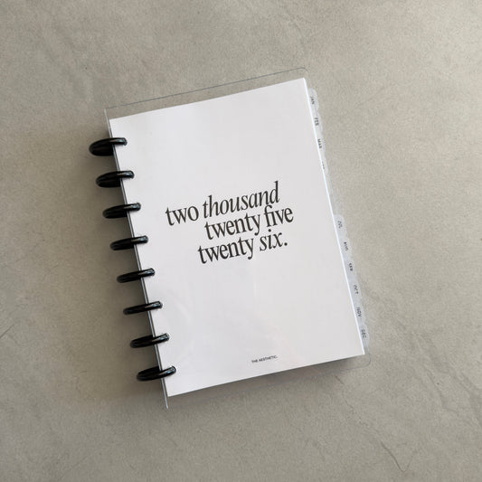 THE 2025/2026 COMPLETE PLANNER BUNDLE | BLACK
