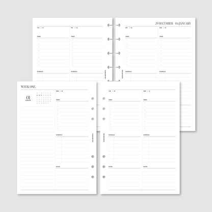 2026 COMPLETE PLANNER INSERTS