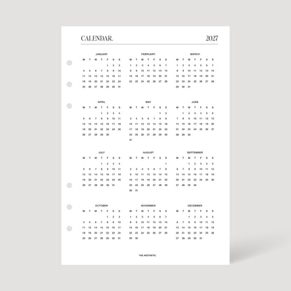 2027 COMPLETE PLANNER INSERTS