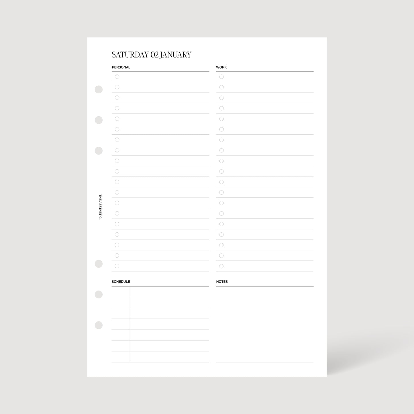 2027 COMPLETE PLANNER INSERTS