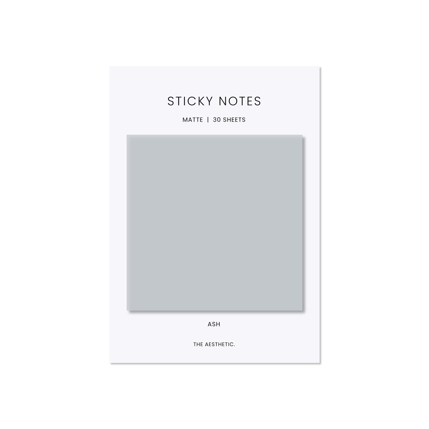 Square Matte Sticky Notes | 7cm