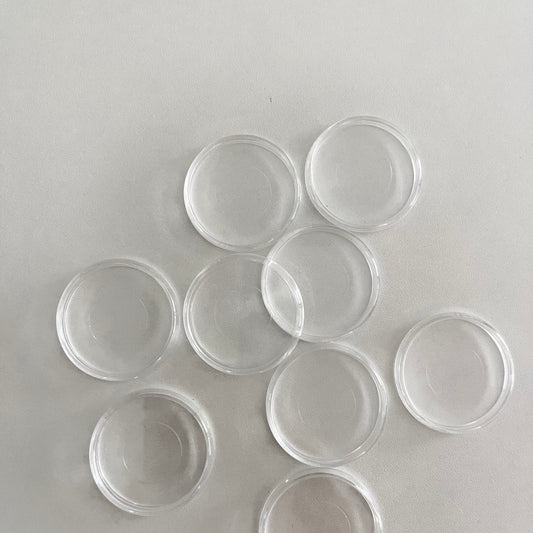 Clear Plastic Planner Discs | 3 Sizes