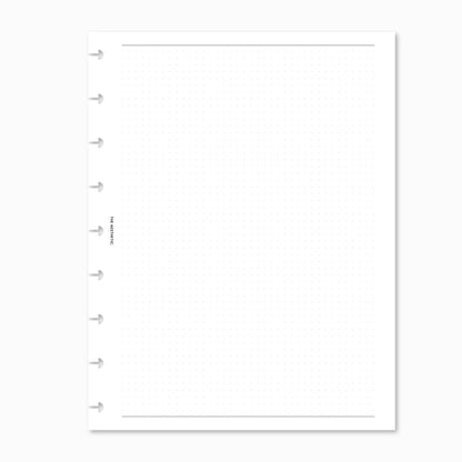 Dot Grid Notes Inserts