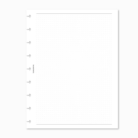 Dot Grid Notes Inserts