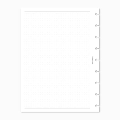 Dot Grid Notes Inserts