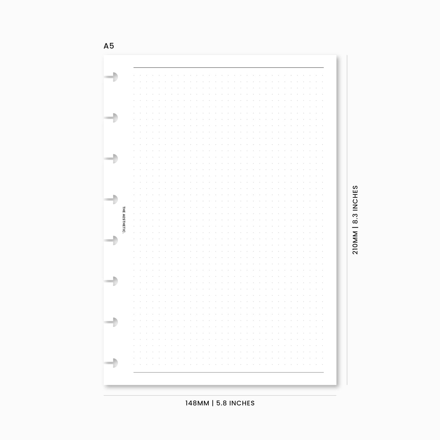 Dot Grid Notes Inserts