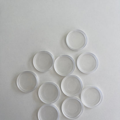 Frosted Plastic Planner Discs | 3 Sizes