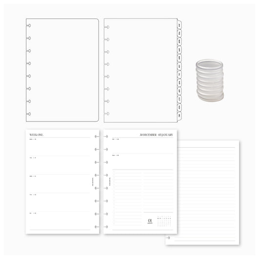 2025 Planner Bundle | Horizontal Weekly