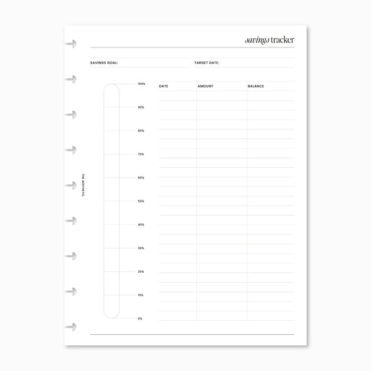 Savings Tracker