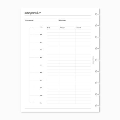 Savings Tracker