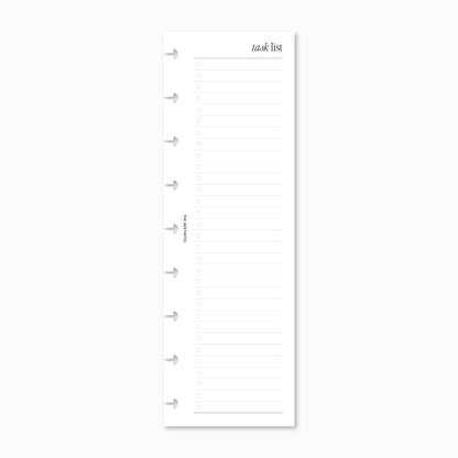 Task List Skinny Inserts