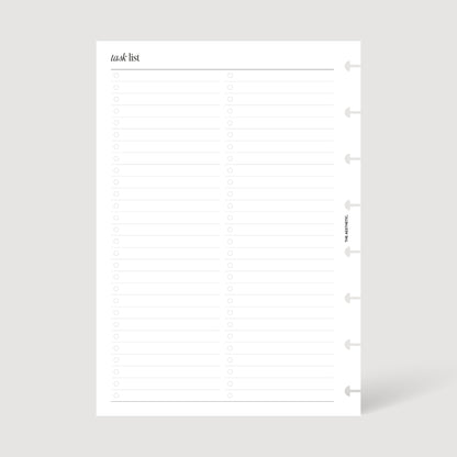 TASK LIST INSERTS | PRINTABLE