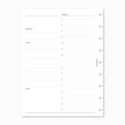 Undated Daily Planner Inserts | DO1P